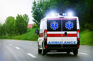 Leaving in an Ambulance After an Accident